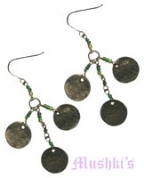 Designer beaded earring - click here for large view