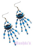 Designer beaded earring - click here for large view