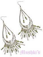 Designer beaded earring - click here for large view