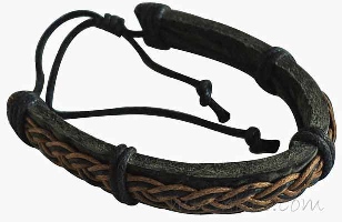 Leather Bracelet - click here for large view