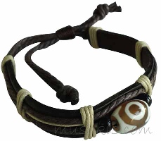 Leather Bracelet - click here for large view