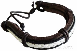 Leather Bracelet - click here for large view