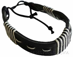 Leather Bracelet - click here for large view