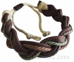 Leather Bracelet - click here for large view