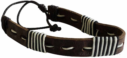 Leather Bracelet - click here for large view