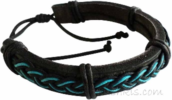 Leather Bracelet - click here for large view