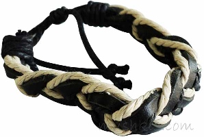 Leather Bracelet - click here for large view