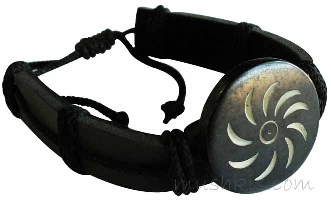Leather Bracelet - click here for large view