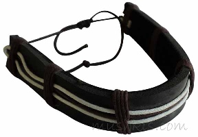 Leather Bracelet - click here for large view