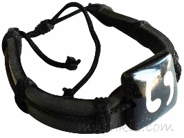 Leather Bracelet - click here for large view