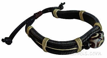 Leather Bracelet - click here for large view