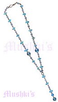 Turquise Y- Necklace - click here for large view