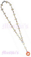 Tonal Topaz  Y  Necklace - click here for large view