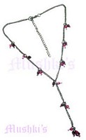 Amy Beaded Y Necklace - click here for large view