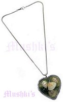 Heart Chemical Pendant Necklace - click here for large view