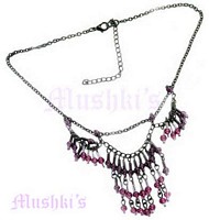 Amy Beaded Necklace - click here for large view