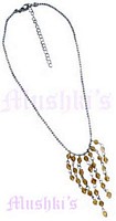 Topaz Beaded Necklace - click here for large view