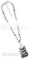 Amy Beaded Y Necklace - click here for large view