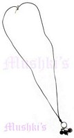 Double Cord Beaded Necklace - click here for large view