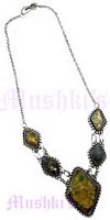 Brass Pendant Necklace - click here for large view
