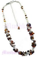 Multy Color,Multy Beaded Necklace - click here for large view