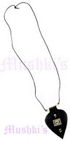 Leather Pendant Necklace - click here for large view