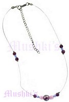 Amy  Beaded Necklace - click here for large view
