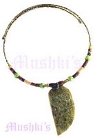 coil necklace - click here for large view