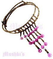 coil necklace - click here for large view