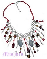 Beaded Necklace - click here for large view