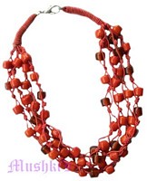 Beaded Necklace - click here for large view