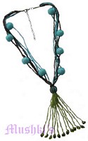 Beaded necklace - click here for large view