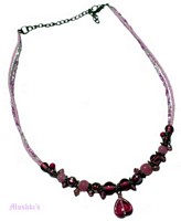 Beaded necklace - click here for large view