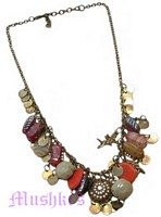 Beaded necklace - click here for large view