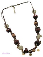 Beaded necklace - click here for large view