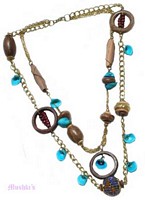 Beaded necklace - click here for large view