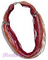 Beaded necklace - click here for large view