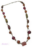 Beaded necklace - click here for large view