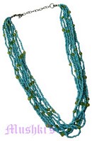 Beaded necklace - click here for large view