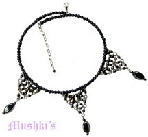 Beaded necklace - click here for large view
