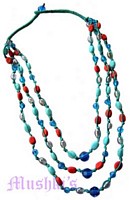 Beaded necklace - click here for large view