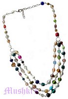 Beaded necklace - click here for large view