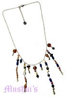 Beaded necklace - click here for large view