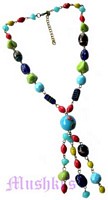 Beaded necklace - click here for large view