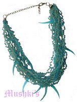 Beaded necklace - click here for large view