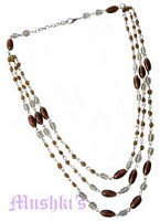 Beaded necklace - click here for large view