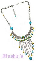 Beaded necklace - click here for large view