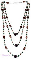 Beaded necklace - click here for large view