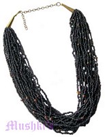 Beaded necklace - click here for large view
