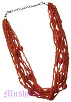 Beaded necklace - click here for large view